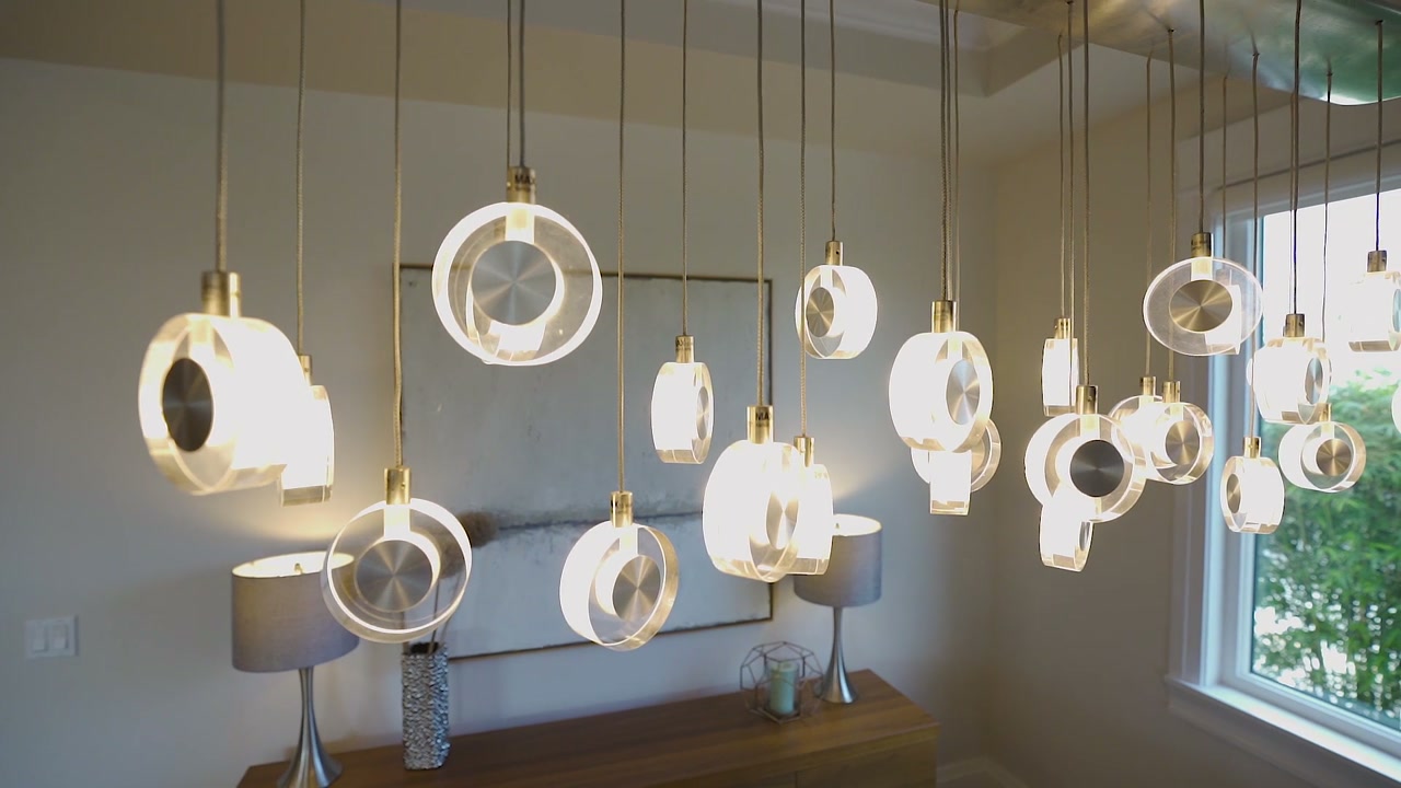 Dining lighting detail